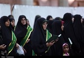 آئین خطبه‌خوانی ویژه بانوان در حرم حضرت معصومه(س)