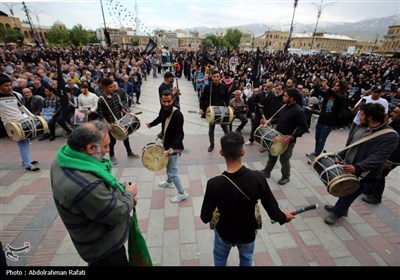 اجتماع امام رضایی‌ها برای شهادت خادم الرضا- همدان