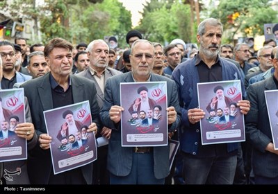 عزاداری مردم بجنورد در سوگ رئیس جمهور شهید- عکس صفحه استان تسنیم