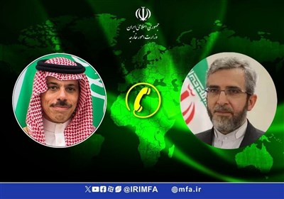 رایزنی علی باقری با وزیر خارجه عربستان سعودی