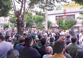 اجتماع مردم اسلامشهر در پاسداشت شهدای خدمت