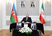 Azerbaycan Cumhurbaşkan, İran Büyükelçiliği&apos;nde