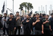 سته عزاداری هیئت‌های دانشجویی در سوگ رییس‌جمهور شهید