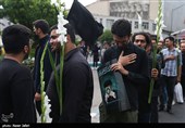 سته عزاداری هیئت‌های دانشجویی در سوگ رییس‌جمهور شهید