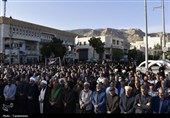 مراسم بزرگداشت شهید آیت الله سید ابراهیم رئیسی و همراهان -ایلام