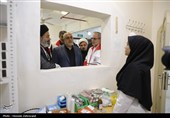 بازدید سرپرست حجاج ایرانی از مرکز پزشکی جمعیت هلال احمر در مدینه