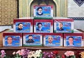 مقامات خارجی که برای یادبود شهدای ایرانی به تهران آمدند