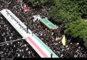 تشييع جثامين الرئيس الإيراني ووزير الخارجية ورفاقهما