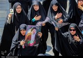 عزاداری مردم امامشهر یزد در سوگ شهید جمهور