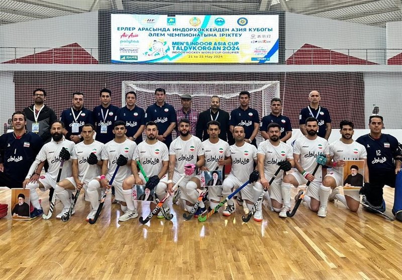 Iran Downs Tajikistan at 2024 Men&apos;s Indoor Hockey Asia Cup