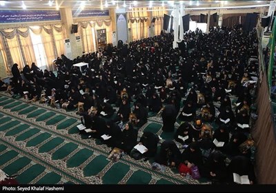 مراسم عزاداری شهدای خدمت در بوشهر