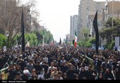 تشییع پیکر شهدای خدمت در تهران - 3