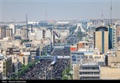 تشییع پیکر شهدای خدمت در تهران - 3
