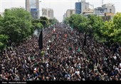 تشییع پیکر شهدای خدمت در تهران - 3