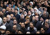اقامه نماز رهبر انقلاب بر پیکر شهید رئیسی و شهدای خدمت