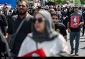 تشییع پیکر شهدای خدمت در تهران - 4