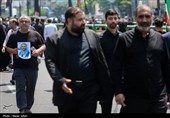 تشییع پیکر شهدای خدمت در تهران - 4