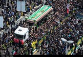 تشییع پیکر شهدای خدمت در تهران - 4