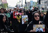 تشییع پیکر شهدای خدمت در تهران - 4
