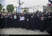 آیین تشییع پیکر مطهر شهید امنیت سرهنگ مسعود کرمى