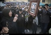 آیین تشییع پیکر مطهر شهید امنیت سرهنگ مسعود کرمى