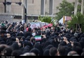 آیین تشییع پیکر مطهر شهید امنیت سرهنگ مسعود کرمى
