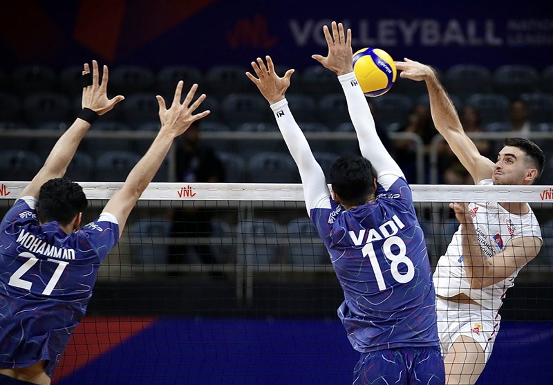 Iran Loses to Serbia in 2024 Volleyball Nations League