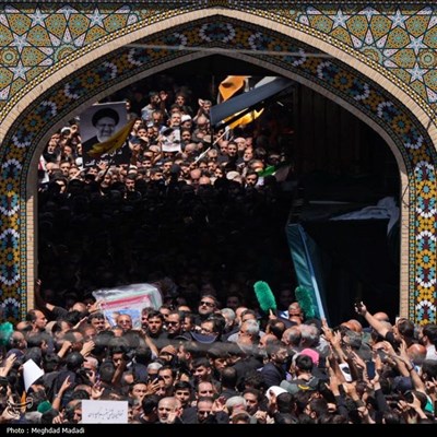 مراسم تشییع و تدفین پیکر شهید حسین امیر عبداللهیان- عکس خبری ...