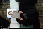 اجتماع دختران دانش آموز همدانی در سوگ شهدای خدمت