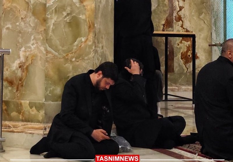 تکذیب شهادت محافظ رئیس‌جمهور + عکس جواد مهرابی در مراسم تشییع