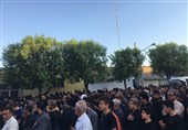 حرکت بزرگ عزاداران سید شهیدان خدمت در بوشهر