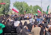 عزاداری سنتی چمر ‌دره‌شهری‌ها در سوگ رئیس جمهور شهید +فیلم