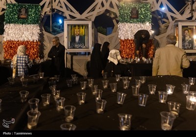 شام غریبان شهدای خدمت در میدان امام حسین