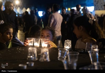 شام غریبان شهدای خدمت در میدان امام حسین