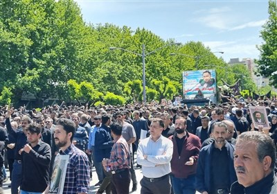 تشییع باشکوه شهید رحمتی‌/ آذربایجان برای استاندار ایستاد