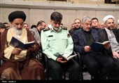 مراسم بزرگداشت رئیس‌جمهور شهیدوهمراهانش با حضور رهبر معظم انقلاب