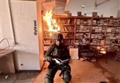 اشغالگران صهیونیست کتابخانه دانشگاه الاقصی را آتش زدند