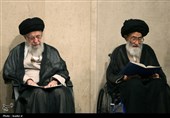 مراسم بزرگداشت رئیس‌جمهور شهیدوهمراهانش با حضور رهبر معظم انقلاب