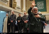مراسم بزرگداشت رئیس‌جمهور شهیدوهمراهانش با حضور رهبر معظم انقلاب