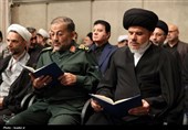 مراسم بزرگداشت رئیس‌جمهور شهیدوهمراهانش با حضور رهبر معظم انقلاب