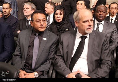مراسم بزرگداشت رئیس‌جمهور شهیدوهمراهانش با حضور رهبر معظم انقلاب