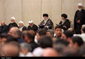 مراسم بزرگداشت رئیس‌جمهور شهیدوهمراهانش با حضور رهبر معظم انقلاب