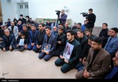 دیدار خانواده‌های شهدای خدمت با رهبر معظم انقلاب