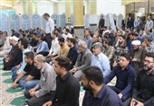 اجتماع دانشگاهیان کرمانشاه در سوگ شهدای خدمت