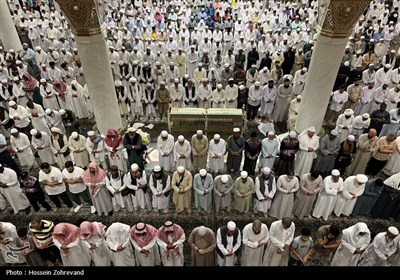 Hajj Pilgrims in Saudi Arabia’s Medina