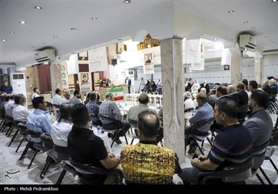 آیین منداییان در گرامیداشت یاد شهدای خدمت - خوزستان