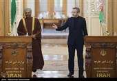 دیدار وزیر امور خارجه عمان با سرپرست وزارت امور خارجه