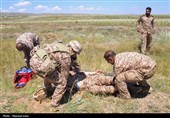 مسابقات طب در رزم نیروی زمینی سپاه -آذربایجان شرقی