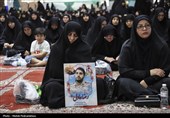 مراسم گرامیداشت شهدای خدمت در مصلی اهواز