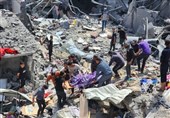 صحة غزة: الاحتلال ارتکب 5 مجازر جدیدة خلال 24 ساعة